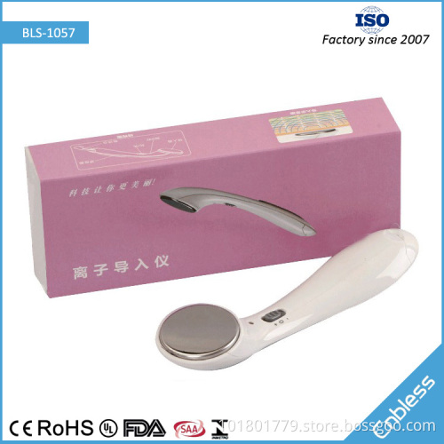 Emoving Skin Wrinkles Ionic Facial Massager